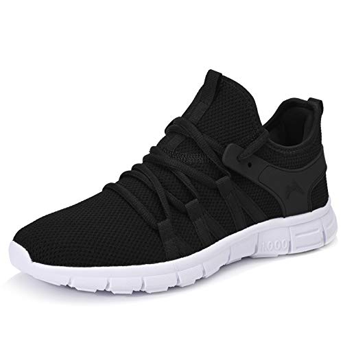 Image of INZCOU Running Shoes Lightweight Tennis Shoes Non Slip Gym Workout Shoes Breathable Mesh Walking Sneakers