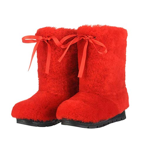Red winter boots,sheepskin fur toddler boots, girls snow boots, kids mukluks, yeti boots for kids, children winter shoe, fur boots for kids