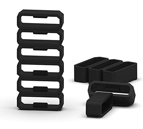 Chofit para Vivosmart HR+ - Cierre de Silicona para Correa de Repuesto (10 Unidades)