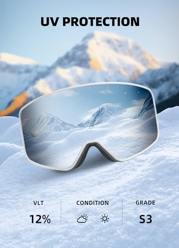 InnerKing Kids Ski Helmet and Goggles, Lightweight Boys Ski Helmet, Reinforced PC Shell & Shock-Absorbing EPS Foam & Soft Lining, Girls Snowboard Helmet 10 Vents, Snow Sport Helmets for Teens - Image 8