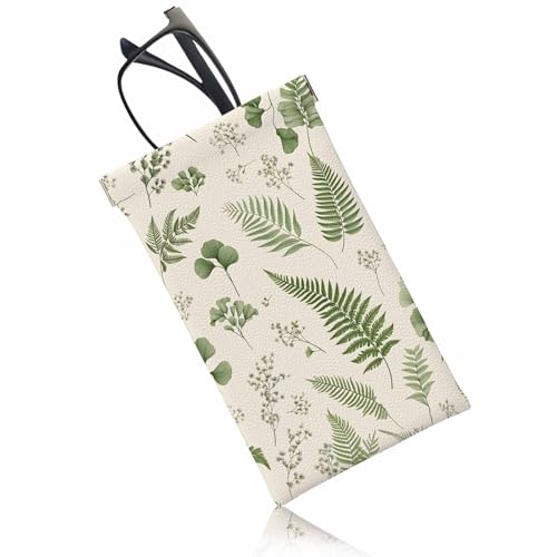 Image of Dragonfly Glasses Case Lightweight Glasses Cases PU Sunglass Organizer Eyeglasses Case Glasses Cases For Men Women