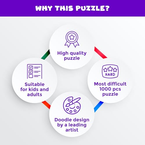 Image of Set of 2, 150 Pieces Adventure Jigsaw Puzzle for Kids, Hiking & Star Gazing, Large Size - 45 * 30 cms, Puzzle for Kids 6+ Years, Brain Teaser, Birthday Gift