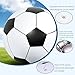 Tademis Giant Inflatable Soccer Ball, Jumbo Beach Ball, Soccer Inflatable for Beach/Camping/School/Match/Spectator Stands, Pool Party Decorations,Includes a Rapid inflator Pump (80-inch)