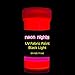 neon nights 8 x Pintura para Tejidos UV Luz Negra Pintura Textiles...