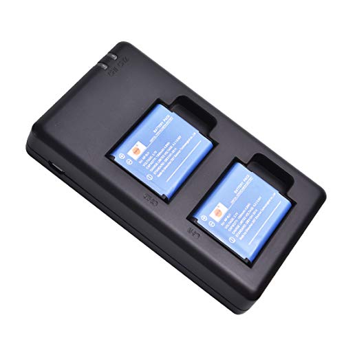 DSTE NP-BJ1 Batteria di ricambio (2 pacchetti) e