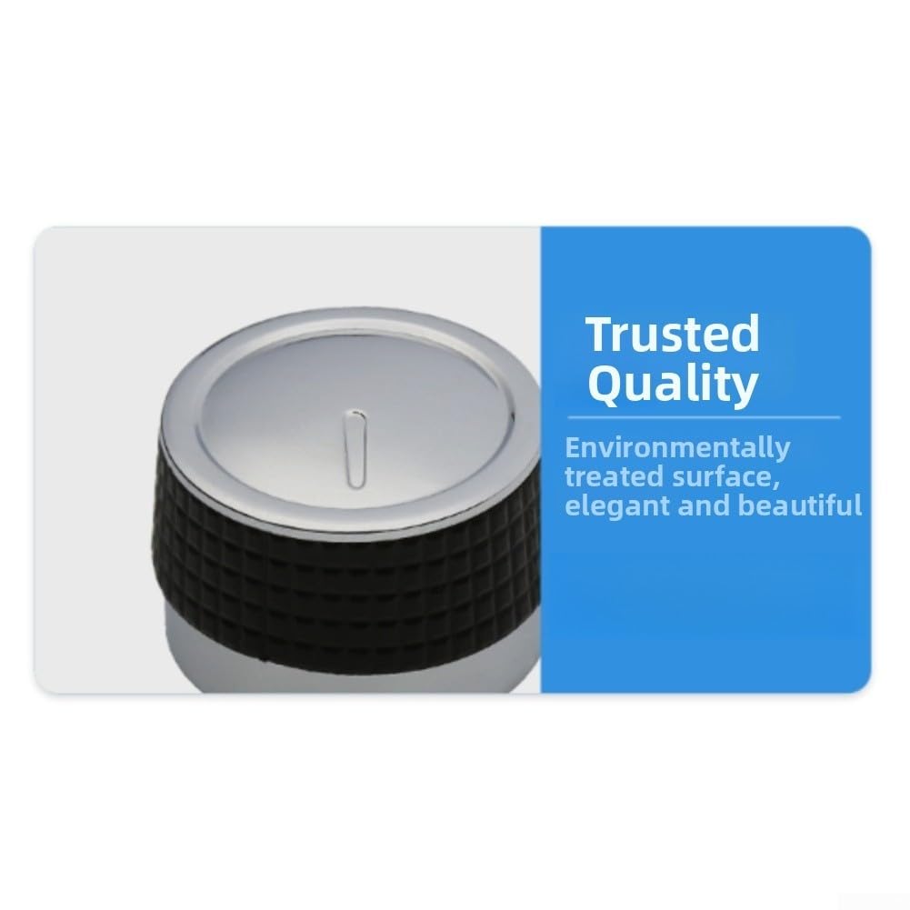 Mando para Horno 50mm Eje Cuadrado Plástico Negro(5)