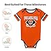 KnetiCored Philadelphia Baby Clothes Bodysuits 0-24 Month Custom Baby Romper Personalized Name and Number for Boy Girl