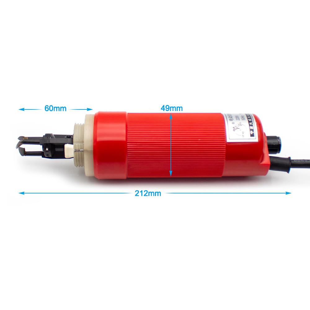 220 V szczypce do ściągania izolacji, elektryczna maszyna do ściągania izolacji, ręczny skrobak do farby 0,3-2,0 mm regulowana prędkość 0-1000 obr./min