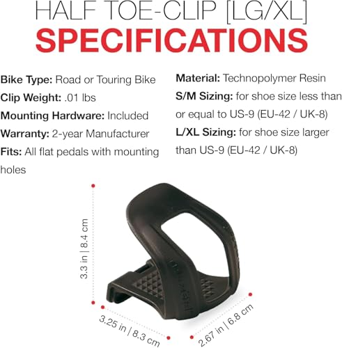 Image of Zefal inchCristophe inch Mountain Bicycle Half Toe Clip