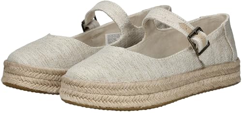 Toms Womens Carolina Mary Jane Natural 8.5 Medium