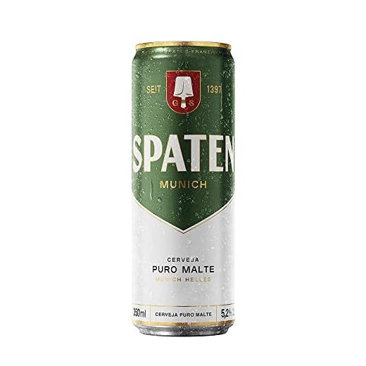 Cerveja Spaten, Puro Malte, 350ml, Lata