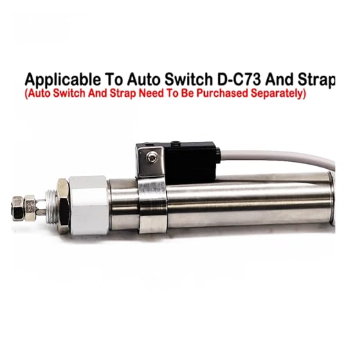 Mini cilindro de acero inoxidable CDJ2KB16-15 con varilla hexagonal de alta resistencia 5