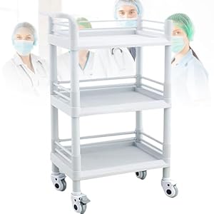 Mttxy 21072 Wózek Serwowania Żywności Trójpoziomowy