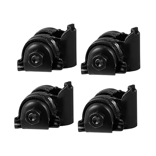 ifundom 4Pcs Bike Seatpost Clamp Durable Seat Tube Clip for Saddle Mounting Quick Release Lever for Easy Suitable for Road and Mountain Bikes