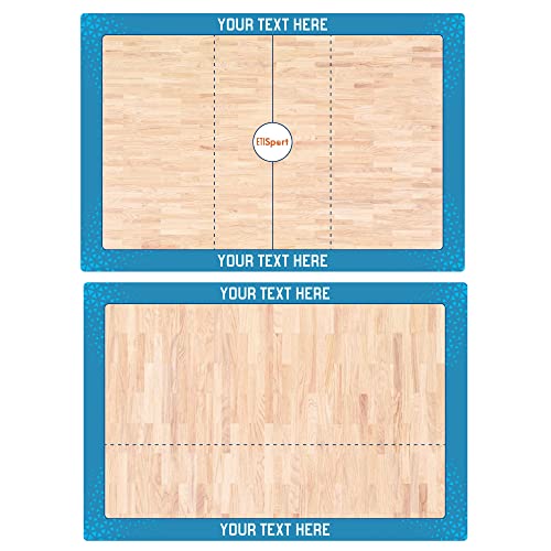 Haberdashery Online Pizarra Deportiva Doble Cara Táctica. Tabla de Entrenamiento Personalizada Logotipo Equipo (VOLEY)