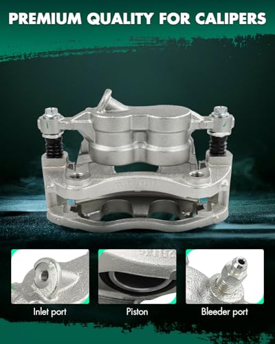 Image of SCITOO Front Left Brake Caliper With Bracket 18B5518 Fit For Ford For Transit-150 2015-2019,For Ford For Transit-250 2015-2019,For Ford For Transit-350 2015-2019,For Ford For Transit-350 HD 2015-2019