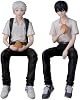 Figura de Yoshiki Tsujinaka, figura de Hikaru Indo, figura de anime sentado, estatua, decoración de escritorio, coleccionable, regalo 2