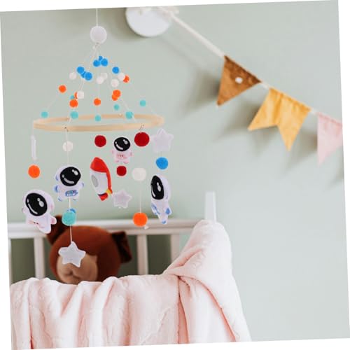 Mobile lit bébé astronaute Toyvian en feutrine : le cadeau de naissance mixte idéal