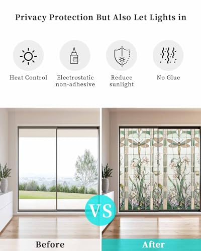 Película Decorativa para Ventanas Venfascocyi 17.7x39.3 pulgadas miniatura 5