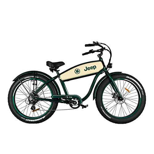 Jeep Cruise E-Bike CR 7004, 26' Laufräder, 7-Gang Shimano Megarange...