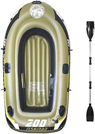 Kayak gonflable pour voyage en famille trois places avec rames incluses