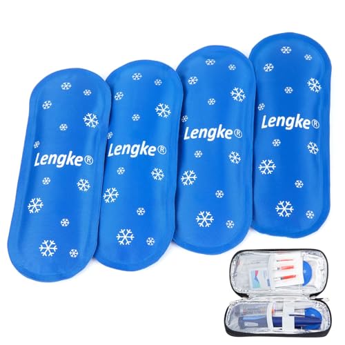 ToCi Lot de 2 grands tapis de refroidissement en gel avec 30 cellules