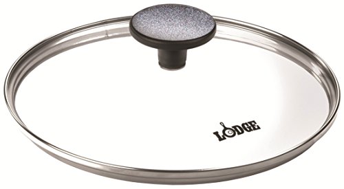 Lodge 20.32 cm / 8 inch Tempered Glass Round Lid, 20.96x20.96x5.72 cm