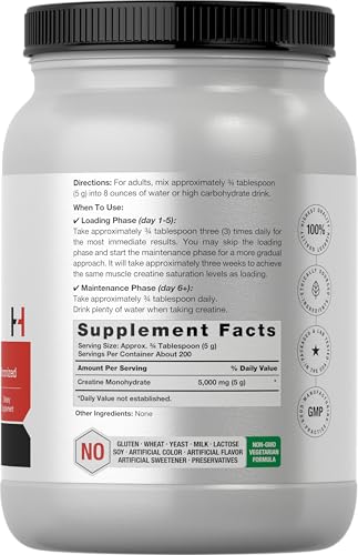 Creatine Monohydrate Powder