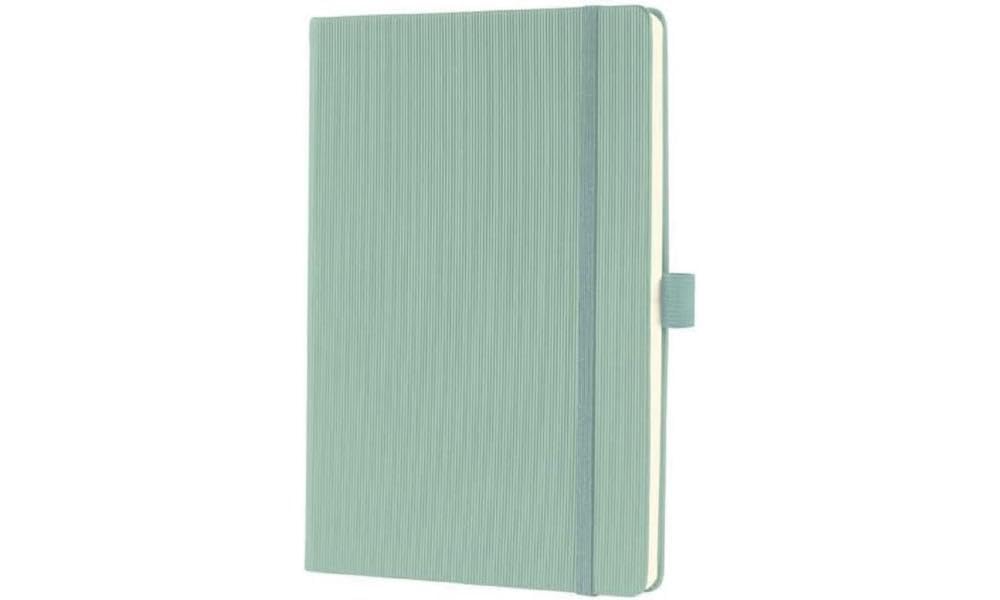 SIGEL CO683 Conceptum Notebook, lined, approx. A5, Green, hardcover, 194 pages, Mint green