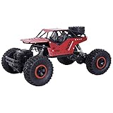 rc4wd crawler ✅EXPERIENCIA DIVERTIDA: Control de funciones completo, avance, retroceso, izquierda y derecha. Aceleración y dirección estables. La distancia de control remoto es de hasta 40 m y la velocidad máxima de 20Km.