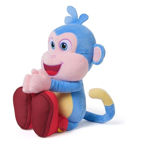 Dora Bananenfreund Boots - ca. 30 cm große, interaktive Plüschfigur zur beliebten TV-Serie mit 2 Liedern und 9 Sätzen… – Ansicht 4