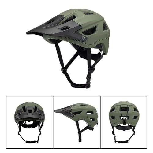 Casco de ciclismo para hombres con diseño ajustable transpirable de montaña 4