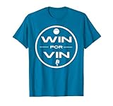 Los Angeles Baseball Win For Vin Microphone T-Shirt