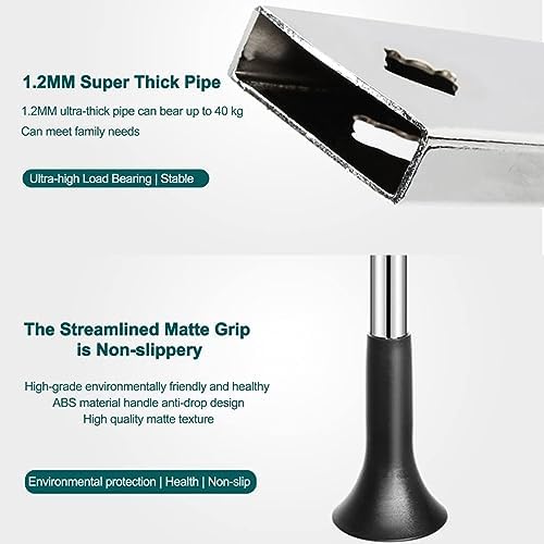 Adjustable Heavy Duty Pull Down Closet Rod - Premium Polished Chrome Hanger for Wardrobe Storage Organizer System, Ideal for Hanging Clothes and Maximizing Space