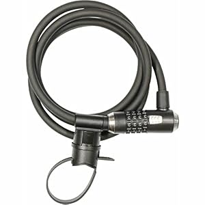 Kryptonite KryptoFlex Bike Lock Cable, 2FT/6FT/10FT Long 12mm Thick Heavy Duty Braided Steel Cable Anti-Theft Security Lock for Outdoor Equipment, Combination/Key Bike Lock — photo 6 of 6
