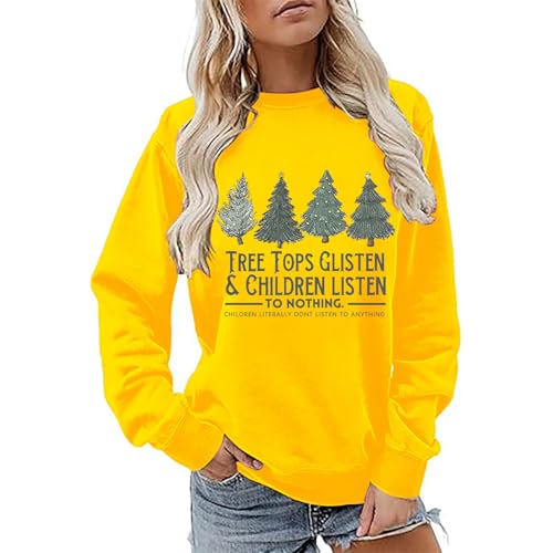 pink palm puff hoodie womens fleece jackets full zip Christmas Oversized Sweatshirts for Women UK,Tree Tops Glisten & Children Listen,Letter Xmas Tree Print Pullover Tops Casual