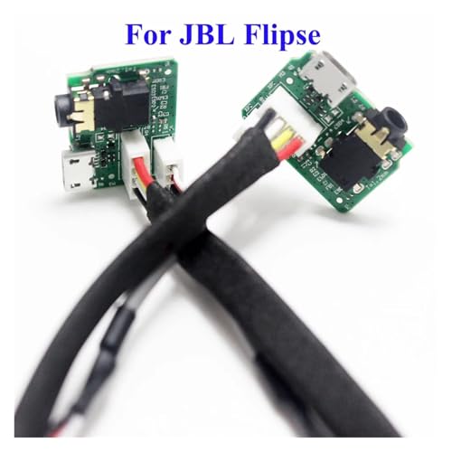 Conector puerto carga micro USB con placa de fuente alimentación Flipse 5