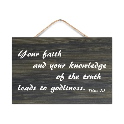 Titus 1:1 Your Faith and Your Knowledge of The Truth