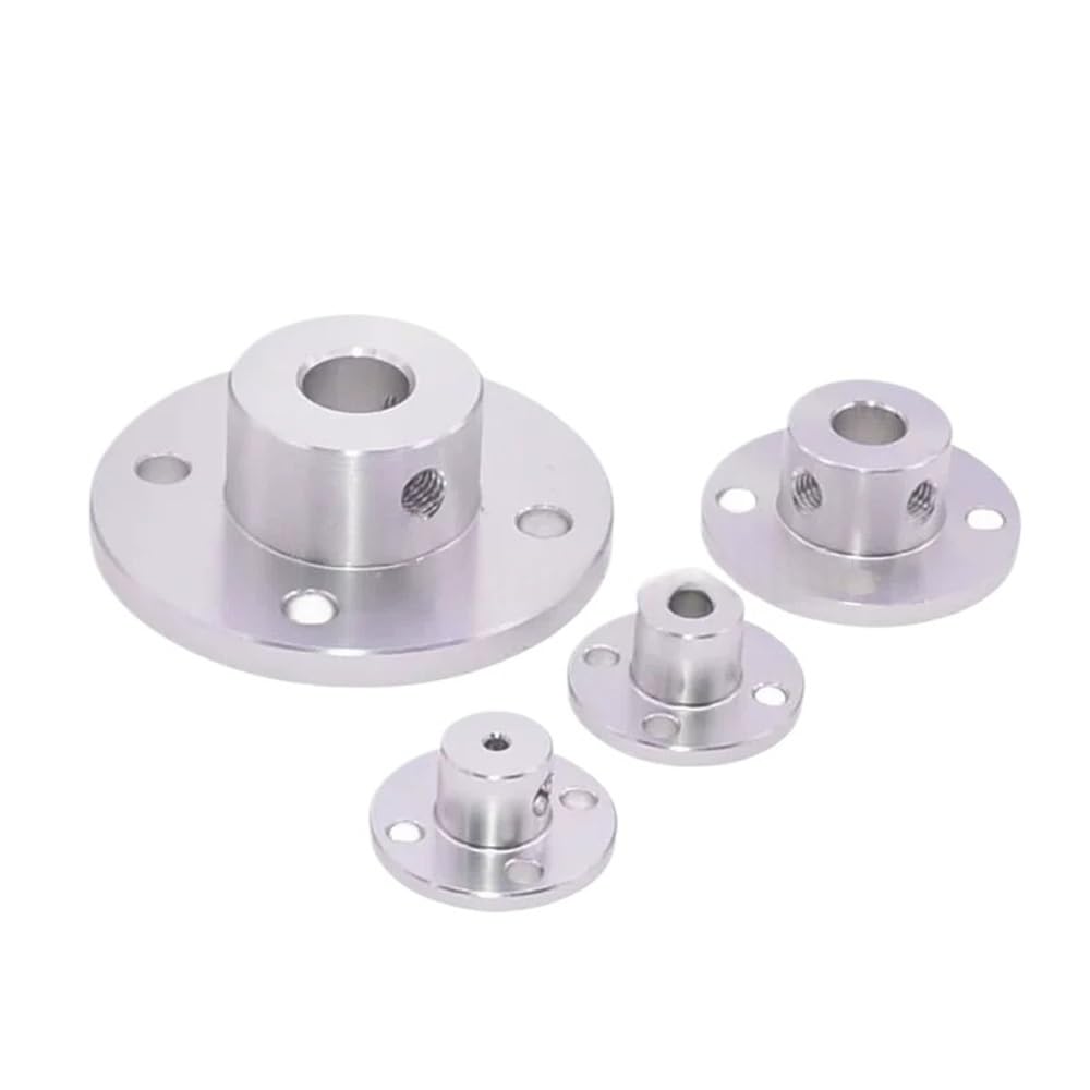 Industrieflansch Kleines/mittleres/großes Drehfutter, Flanschkupplung aus Aluminiumlegierung, Präzisions-Drehbank-Planscheibe, 1 Stück(14mm)