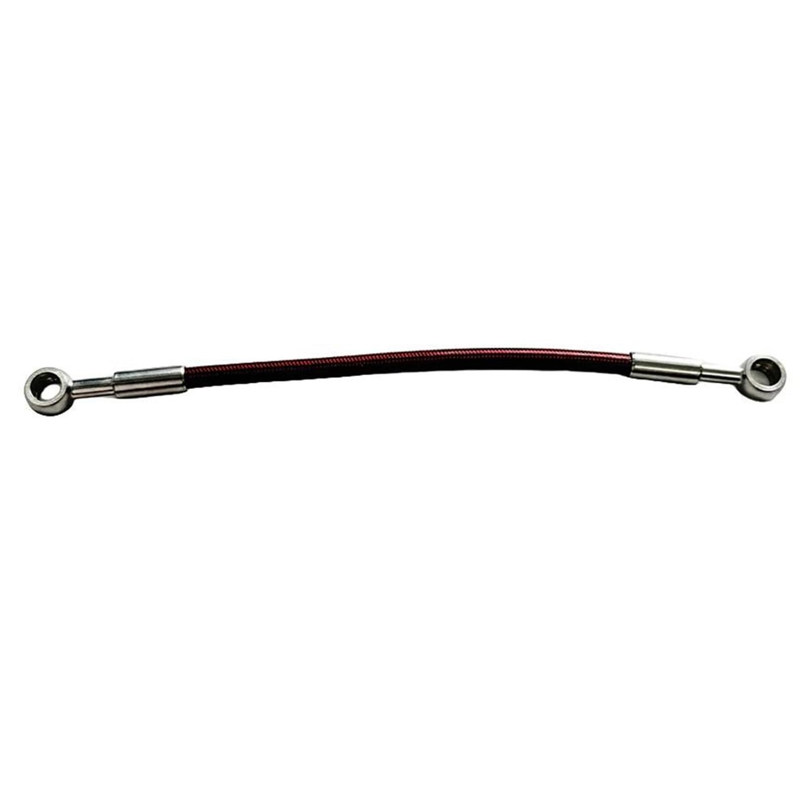 Tubo flessibile freno Accessori Universali Per Moto Tubo Olio Frizione, Flessibile Freno, Idraulico Rinforzato In Acciaio Inossidabile Intrecciato, 10 Cm-500 Cm, 0°-0°(450CM)