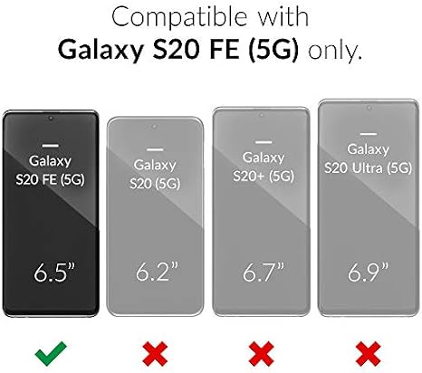Crave for Samsung Galaxy S20 FE Case, Shockproof Protection Dual Layer Case for Samsung Galaxy S20 FE 5G (6.5 inch) - Aqua