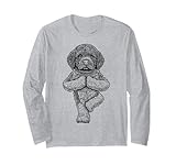 Simpatica simpatica proprietaria Lagotti Romagnoli e cagnolina e amante dello yoga, istruttore e insegnante donne regali e wellness zen meditazione namaste idee regalo per ragazze, bambini, mamma Lagotto Romagnolo mamma, mamma e mamma.