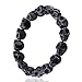 JewelrieShop Skull Bracelet Colorful Howlite Synthetic Turquoise Skeleton Tibetan Prayer Bead Mala Bracelet for Men Women