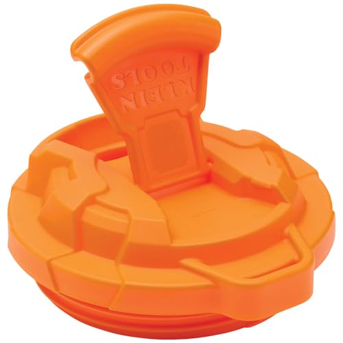 Klein Tools 55580 Copo de aço inoxidável com tampa flip-top, isolado 590 ml Caneca a vácuo de parede