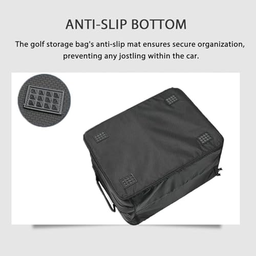 Bolsa de golf para coche impermeable con flujo de aire para calzado 7