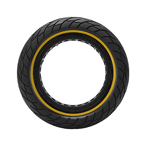 10x2.5 Inch Electric Scooter Solid Tire,Scooter Honeycomb Tire for 10 Inch Modified of Electric Scooters(Yellow)