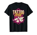 Tatoueur Art Encre Artiste Tattoo Emploi T-Shirt