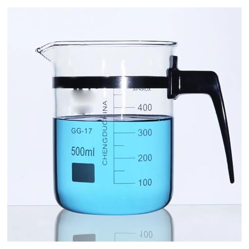 Outils de laboratoire et bécher avec poignée pour expériences scientifiques