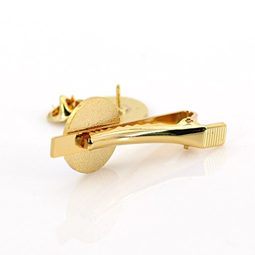 Perfect Jw.org Gift-Jw.org Necktie Clip And Lapel Pin Set With Jw.org Logo Gift Box-Round-Gold+Blue #TOP2