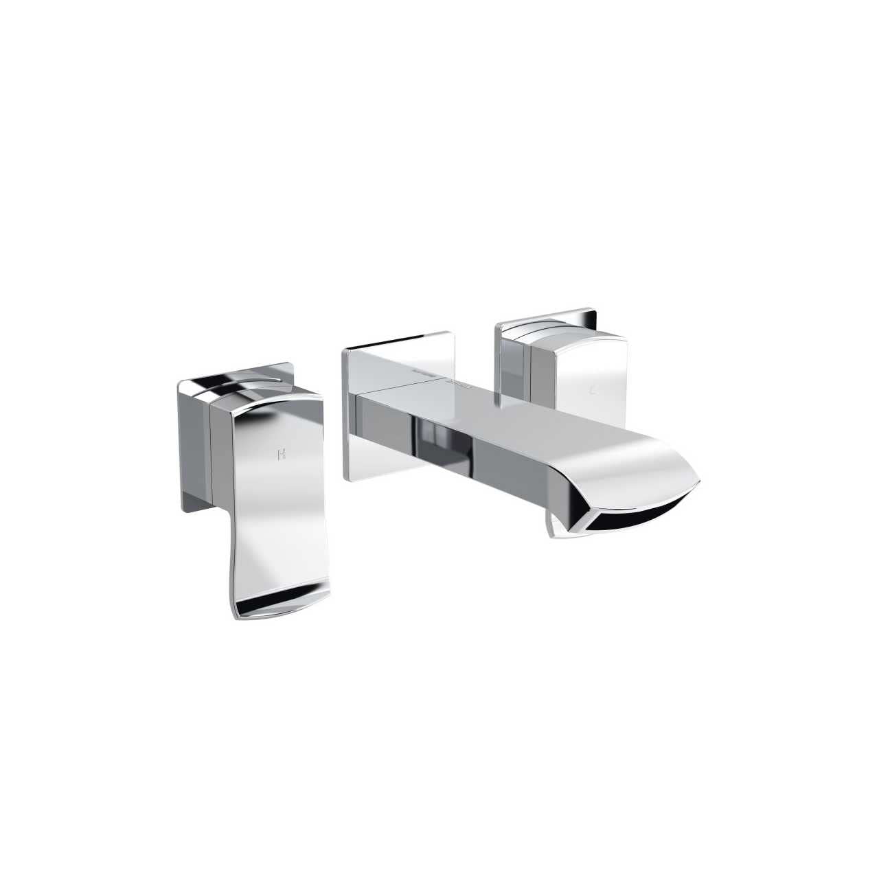 Bristan Chrome Dsc Wmbf C Descent Wall Mounted Bath Filler,